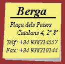 Oficina Berga
